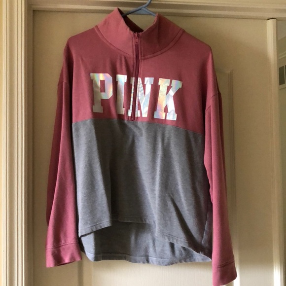 pink sweatshirt size-medium(fits like s/m) - Picture 4 of 4